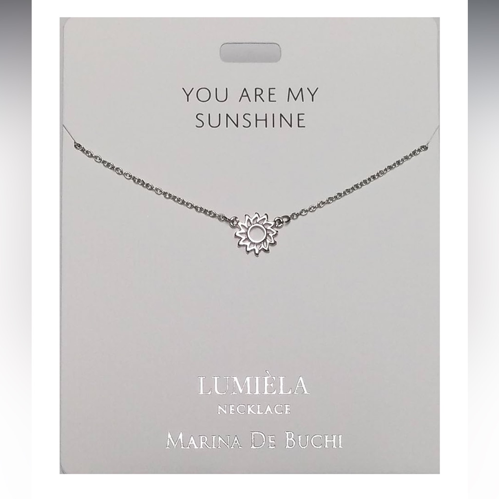 Marina De Buchi “You Are My Sunshine” Lumila Necklace